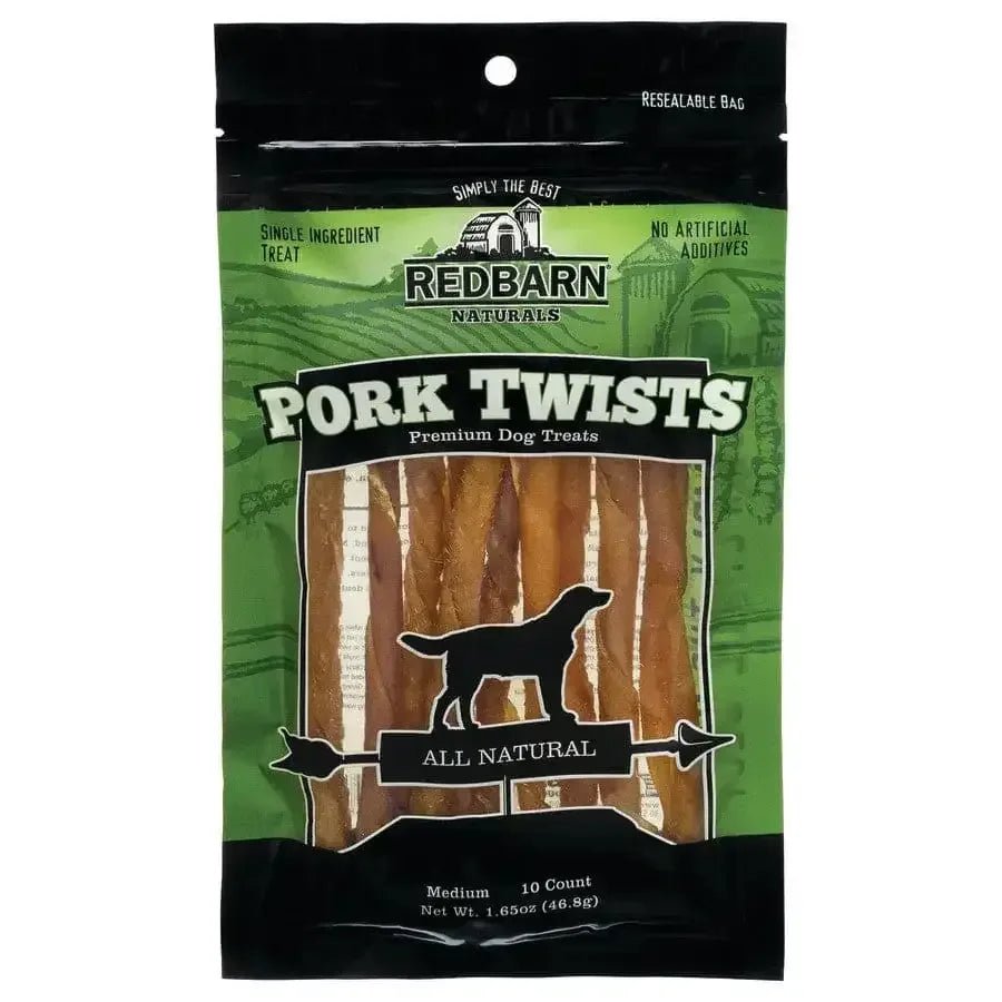 Redbarn Pet Products Pork Skin Twist Dog Treat - Talis Us