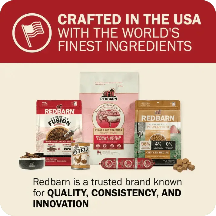 Redbarn Pet Products Powerfood Fusion Grain - Free Land Mix Dry Dog Food - Talis Us
