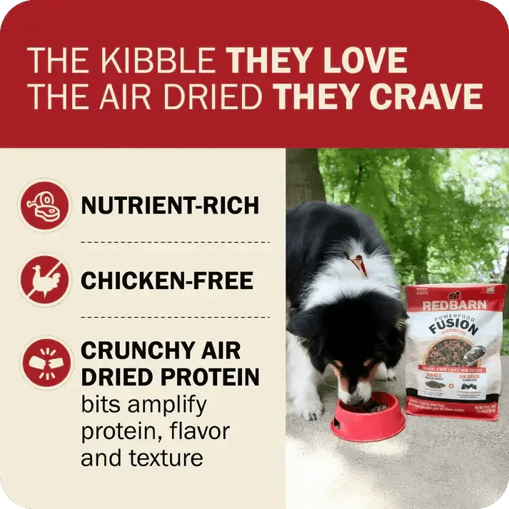 Redbarn Pet Products Powerfood Fusion Grain - Free Land Mix Dry Dog Food - Talis Us