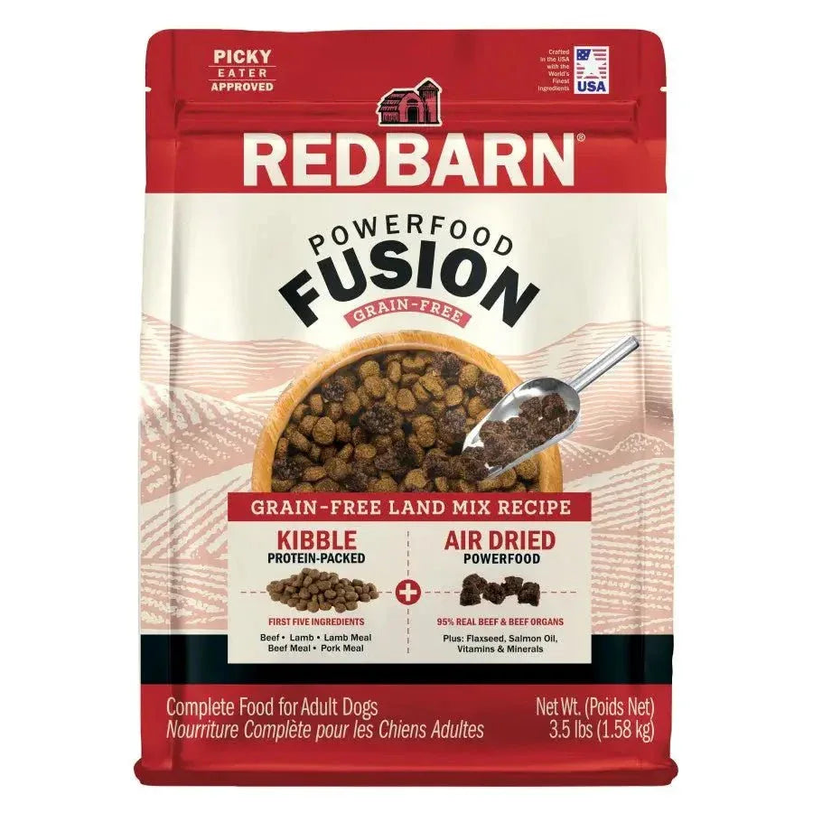 Redbarn Pet Products Powerfood Fusion Grain - Free Land Mix Dry Dog Food - Talis Us