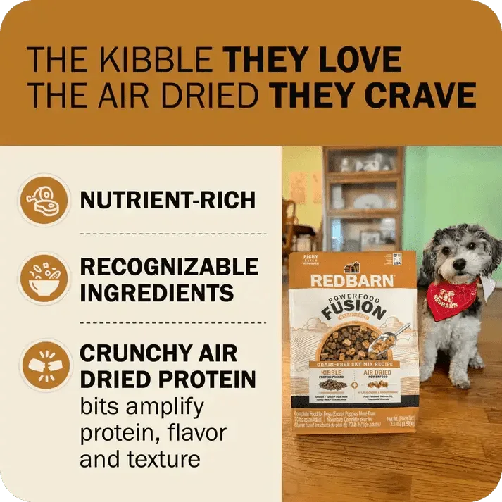 Redbarn Pet Products Powerfood Fusion Grain - Free Sky Mix Dry Dog Food - Talis Us