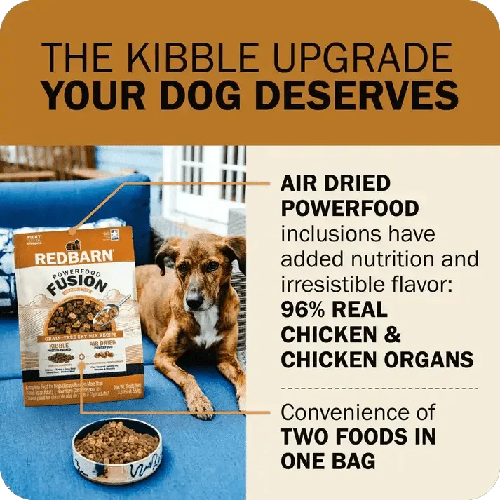 Redbarn Pet Products Powerfood Fusion Grain - Free Sky Mix Dry Dog Food - Talis Us