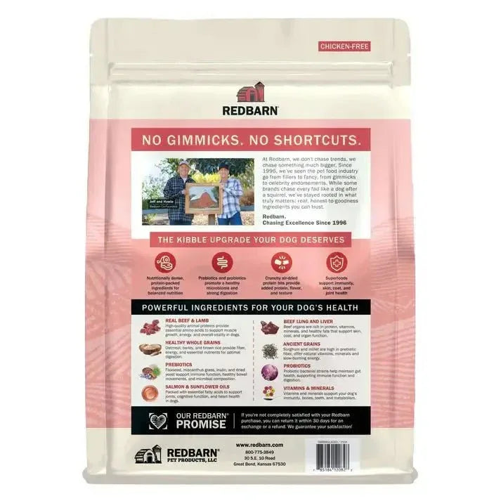 Redbarn Pet Products Powerfood Fusion Whole Grain Land Mix Beef Recipe Dry Dog Food - Talis Us