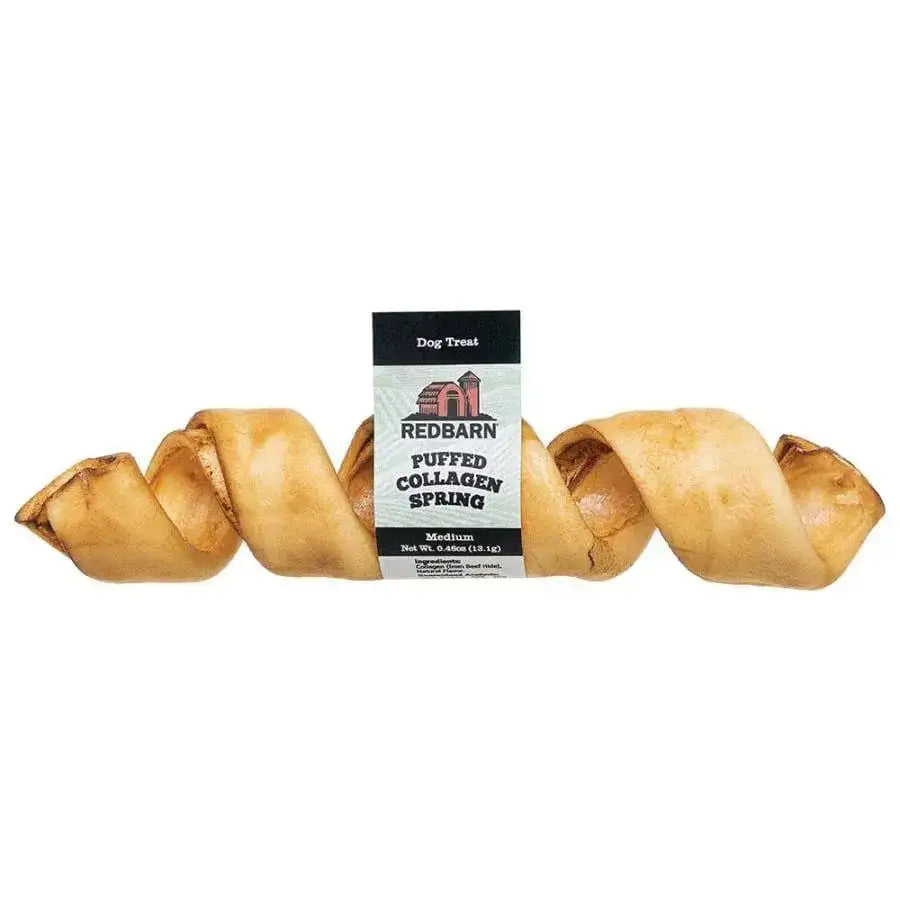 Redbarn Pet Products Puffed Collagen Spring Dog Treats 25ea/6-7 in Redbarn