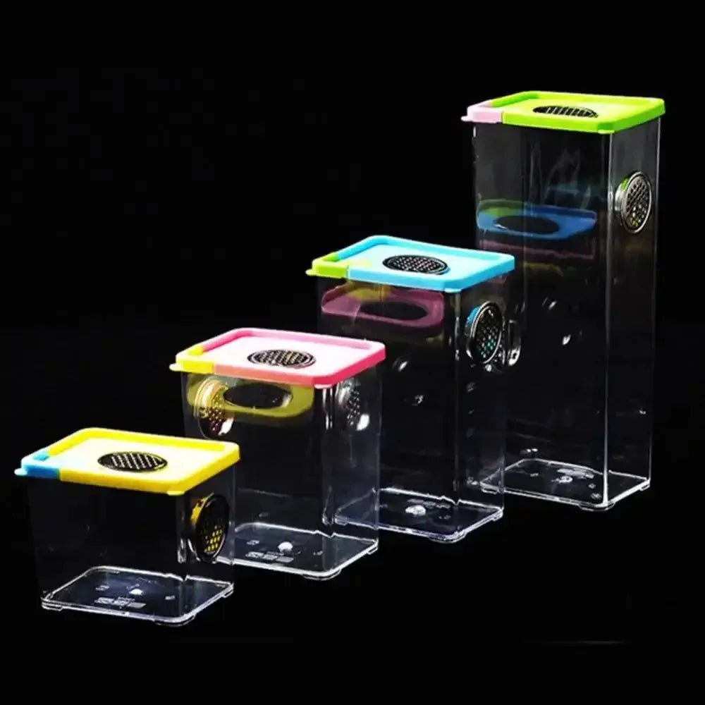 Reptile Breeding Box Clear Acrylic Reptile Feeding Insect Reptile Cage Terrarium - Talis Us