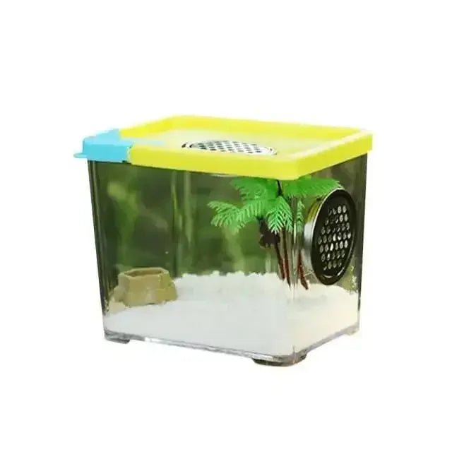 Reptile Breeding Box Clear Acrylic Reptile Feeding Insect Reptile Cage Terrarium - Talis Us