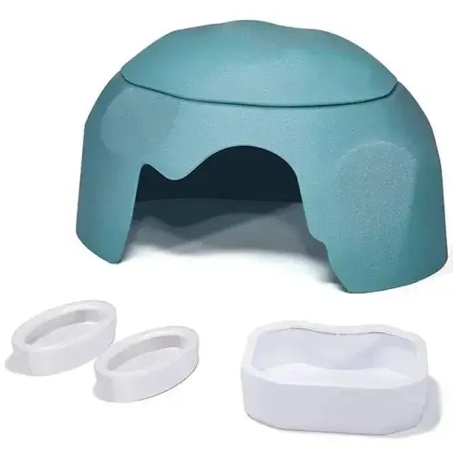 Reptile Hides Humidification Cave Damp Hideout, Suitable For Lizards Leopard Gecko - Talis Us