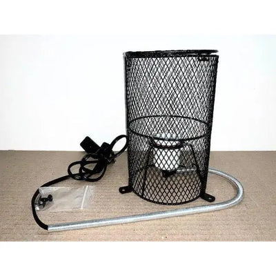 Reptile Lighting System Heat Lamp Safety Cage & Reptile Ceramic Lamp Holder Pro - Talis Us