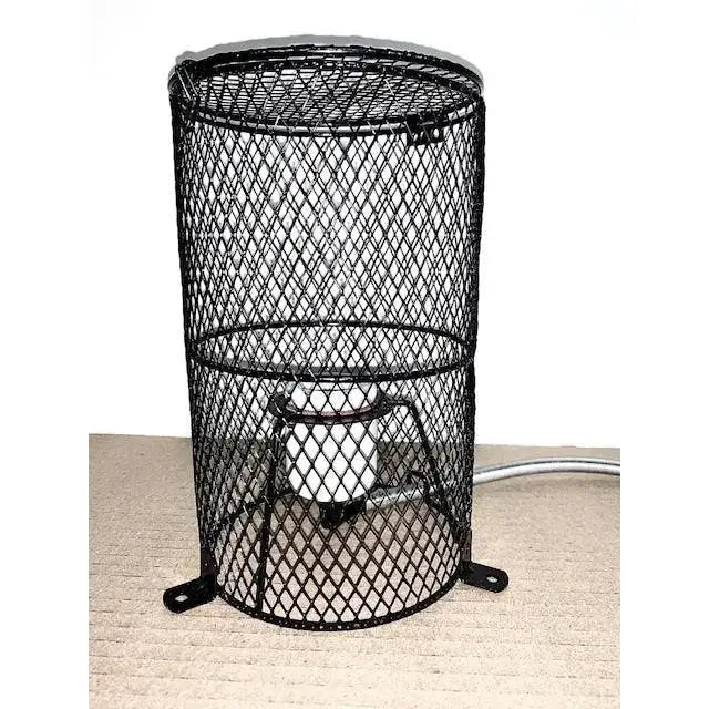 Reptile Lighting System Heat Lamp Safety Cage & Reptile Ceramic Lamp Holder Pro - Talis Us