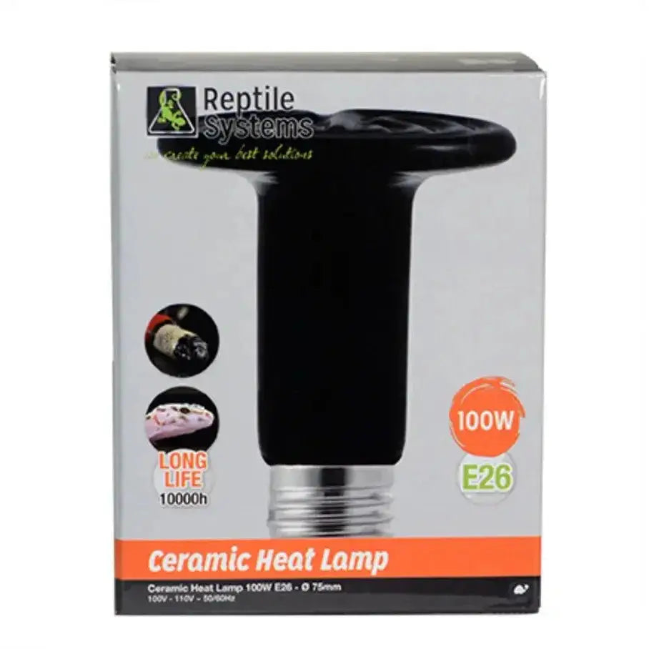 Reptile Systems Ceramic Heat Emitter Black - Talis Us