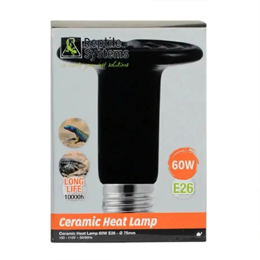 Reptile Systems Ceramic Heat Emitter Black - Talis Us