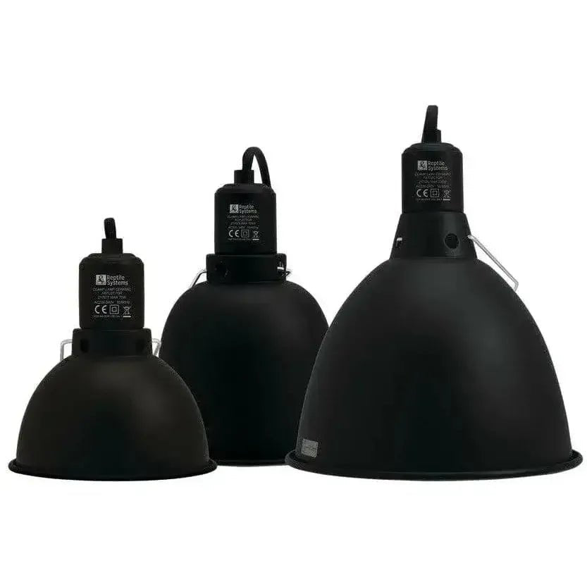 Reptile Systems Clamp Lamp Ceramic Reflector Black Edition - Talis Us
