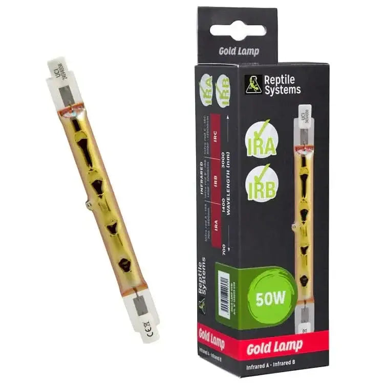 Reptile Systems Infrared Reptile Heat Bulb Replacement 50W for optimal habitat heating