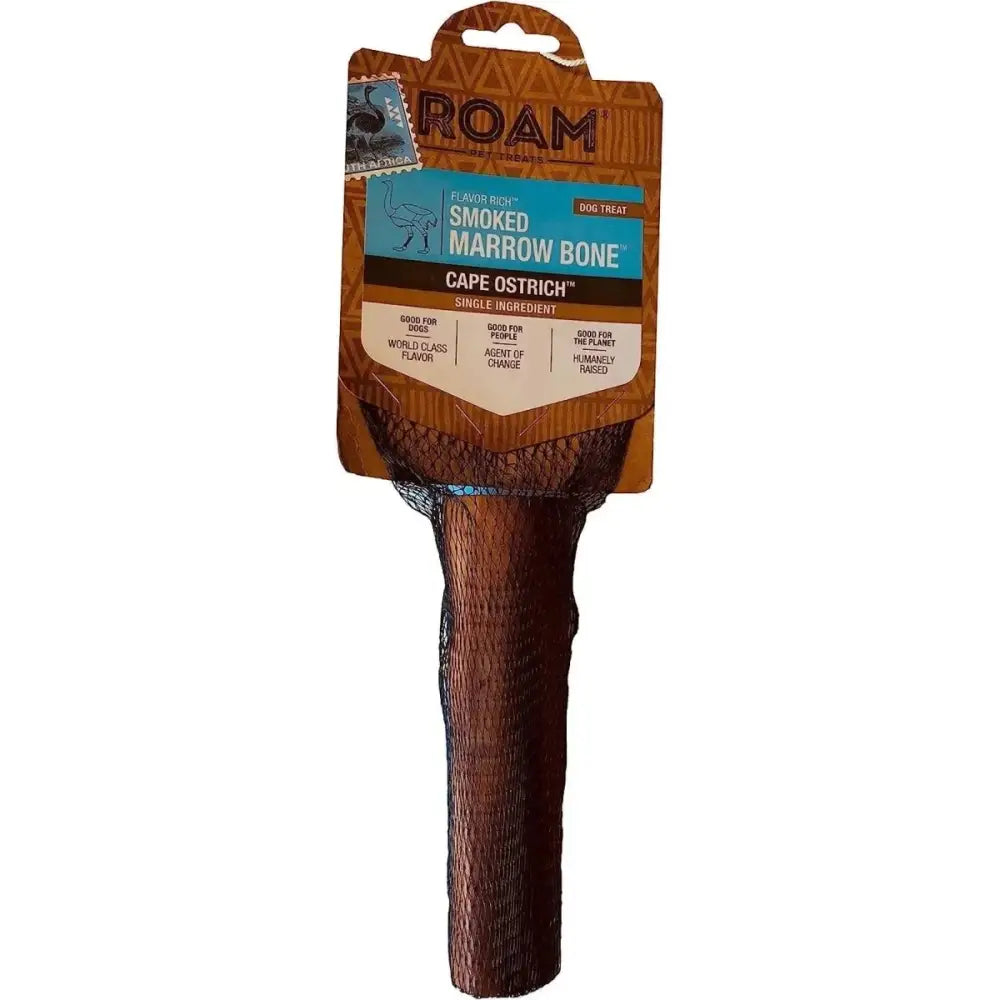 Roam Pet Ostrich Marrow Bone Long Lasting Dog Chew 2pk - Talis Us