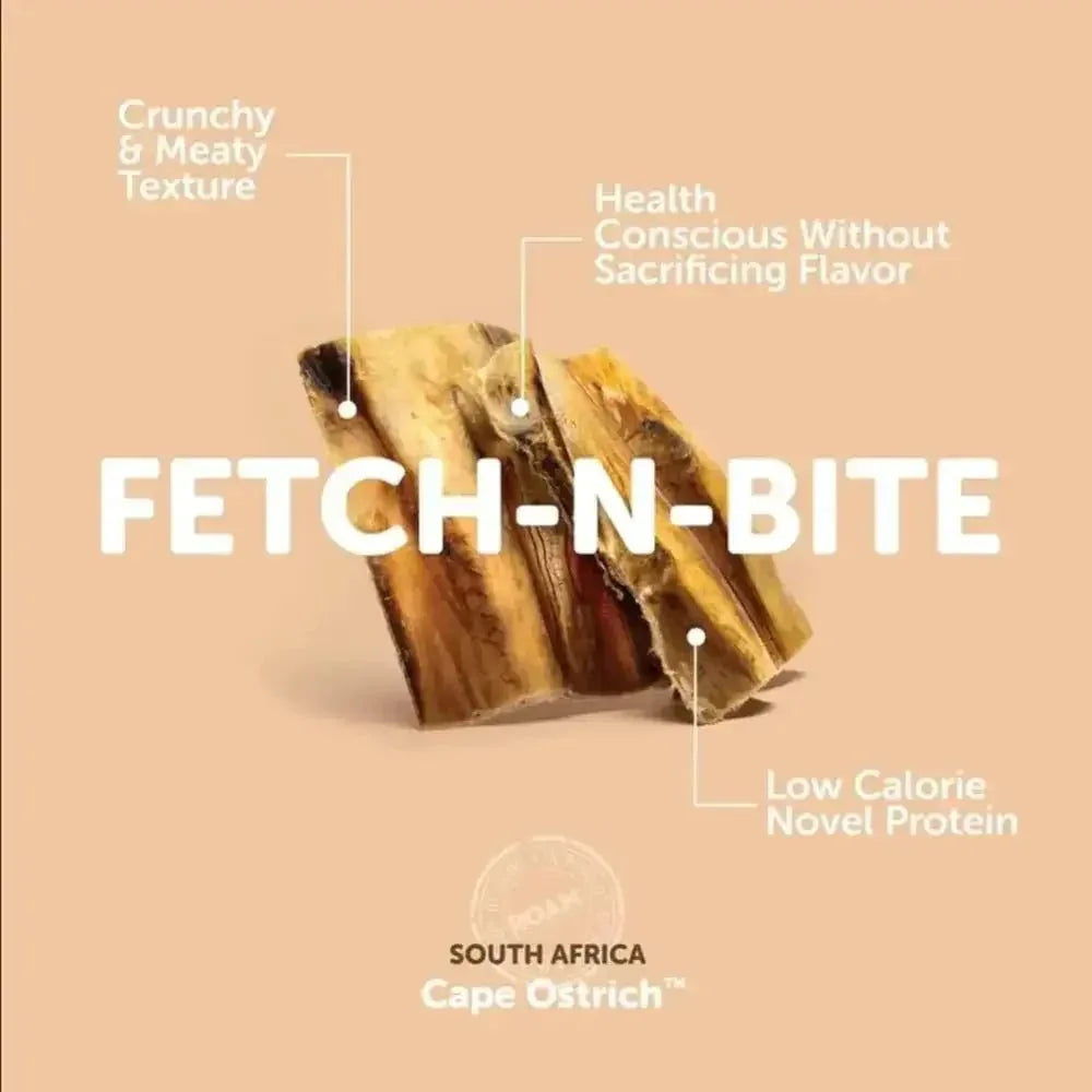 Roam Pet Treats Ossy Baby Back Rib Ostrich Dog Chew - Talis Us