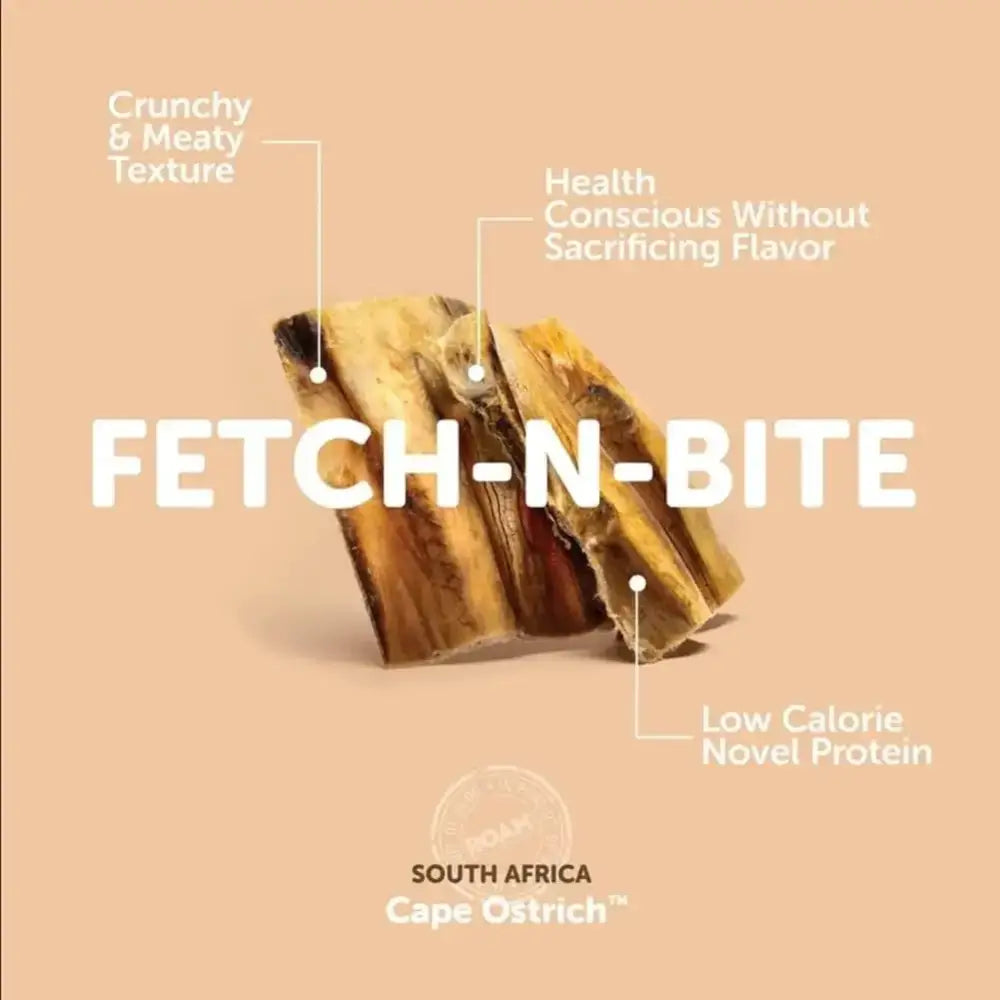 Roam Pet Treats Ossy Baby Back Rib Ostrich Dog Chew - Talis Us