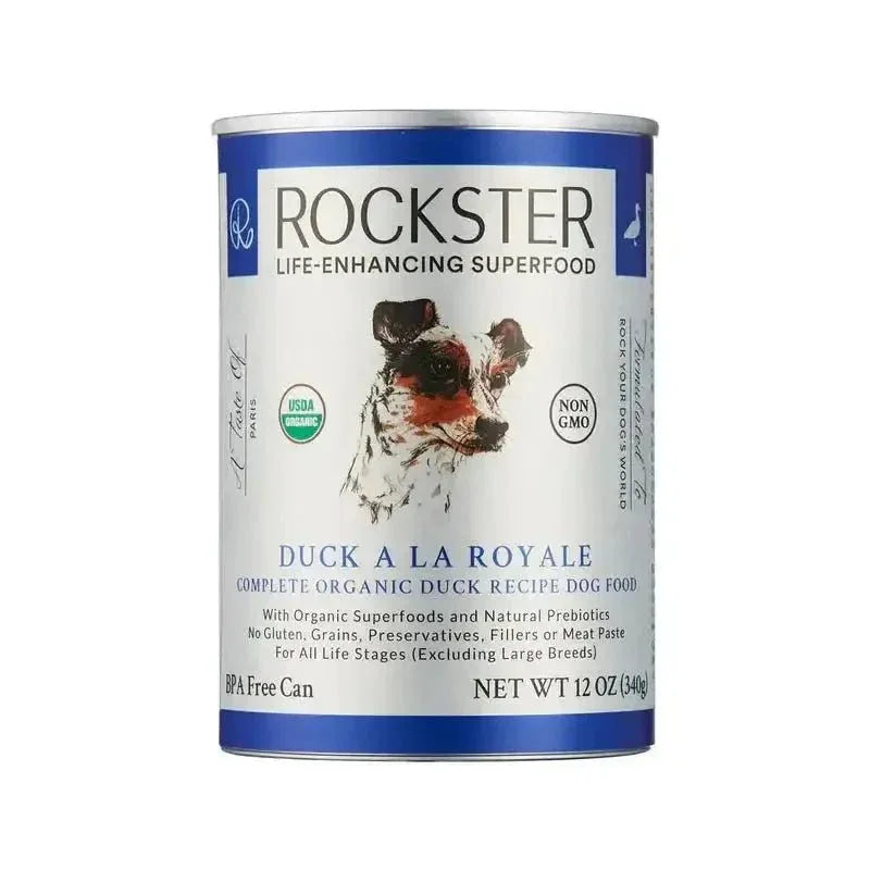 Rockster Duck A La Royale Wet Dog Food 12 / 12 oz - Talis Us