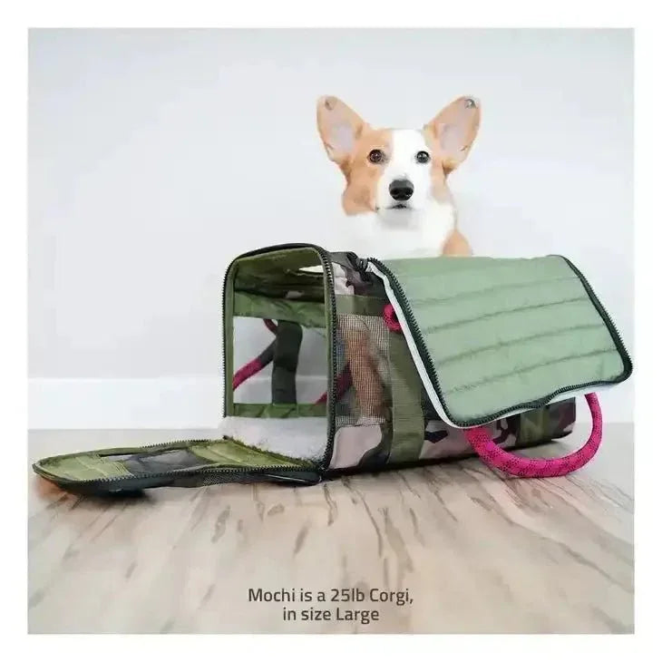 ROVERLUND Airline Compliant Pet Carrier, Travel Bag & Car Seat - Talis Us