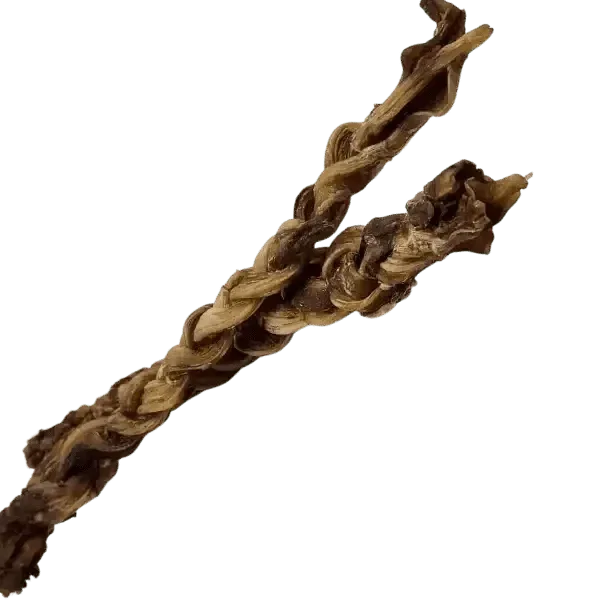 Savannah Chewy Ostrich Tendon Twister. Long - lasting, Natural Dog Chew Treat - Talis Us