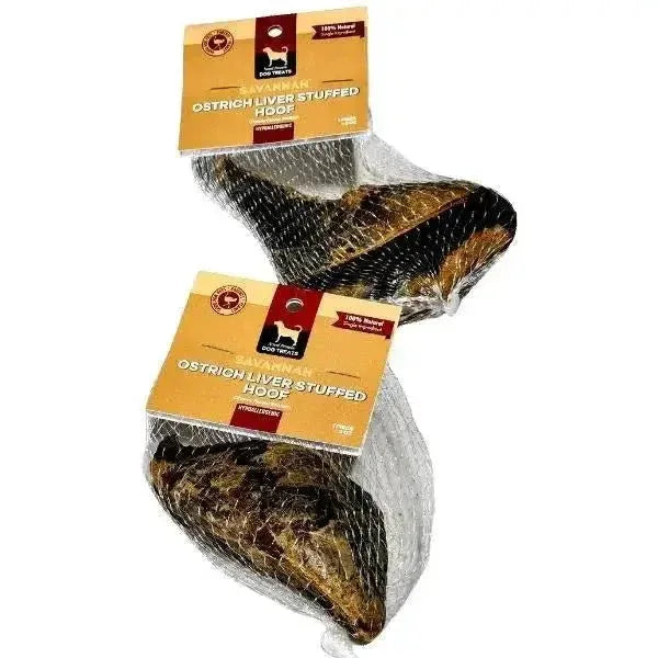 Savannah Pet Food Ostrich Bone Chew with Hoof & Rope Active Dog Toys - Talis Us