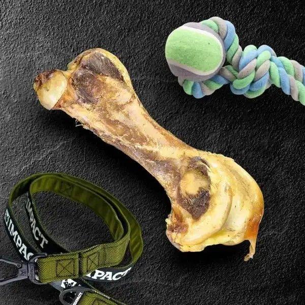 Savannah Splinter - Free Ostrich Hip Bone. Long - lasting, Natural Dog Gnaw Treat - Talis Us