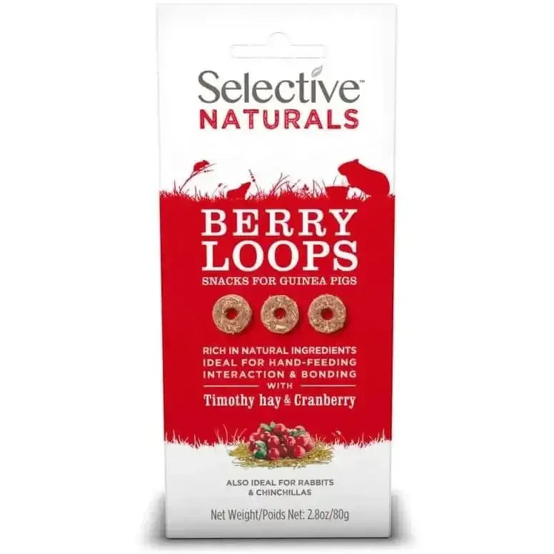 Science Selective Berry Loops Snacks for Guinea Pigs - Talis Us