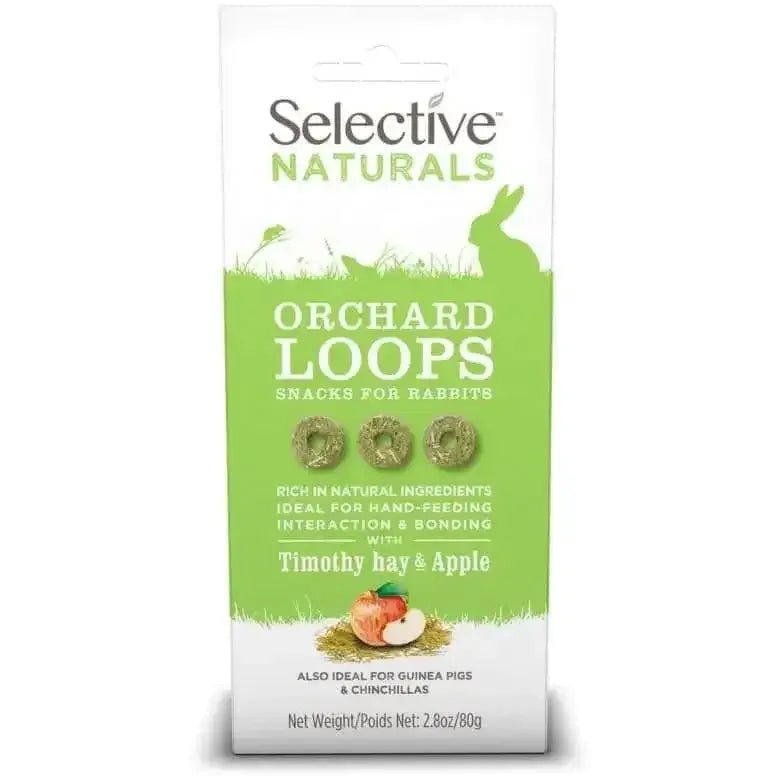 Science Selective Orchard Loops Snacks for Rabbits 2.8 oz - Talis Us