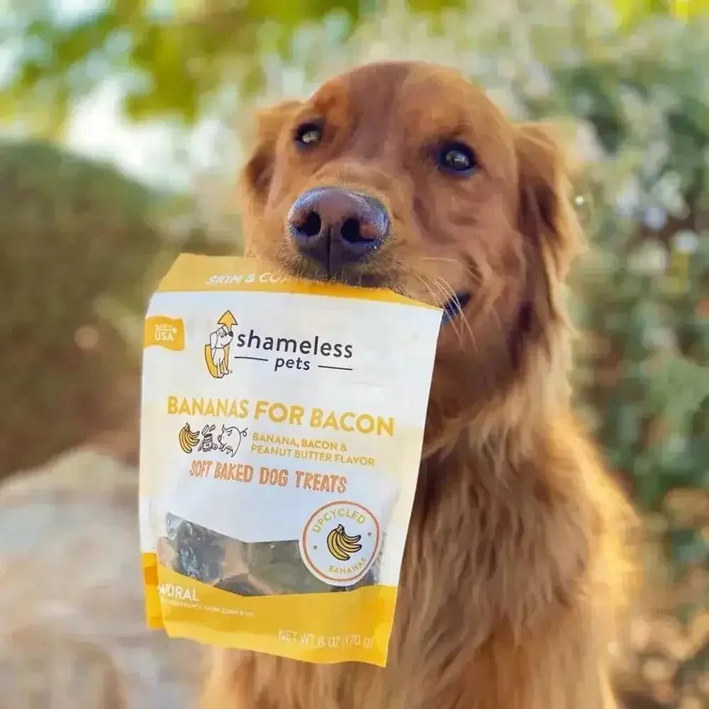 Shameless Pets Bananas For Bacon Soft Baked Dog Treats - Talis Us