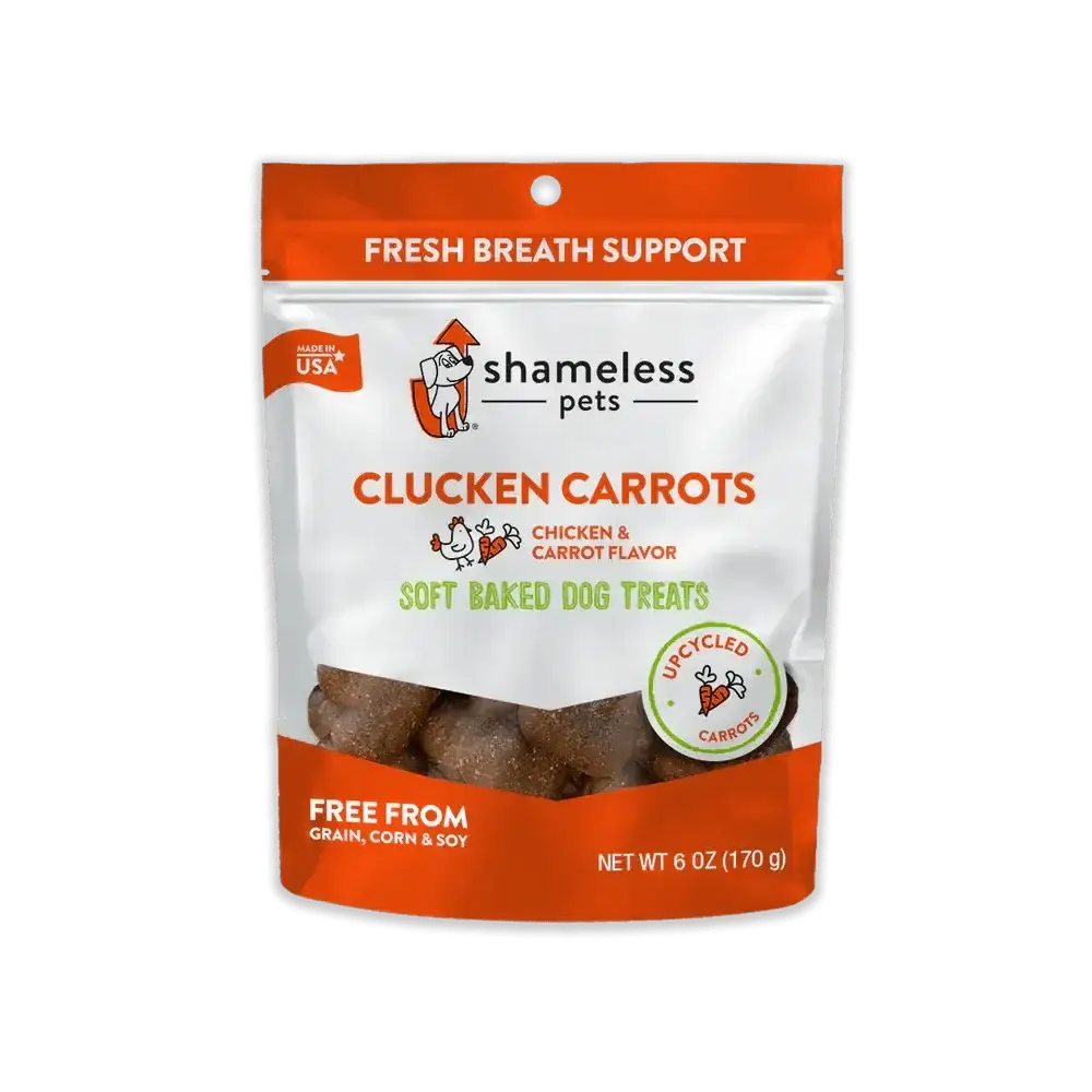 Shameless Pets Clucken Carrots Soft Baked Dog Treats - Talis Us