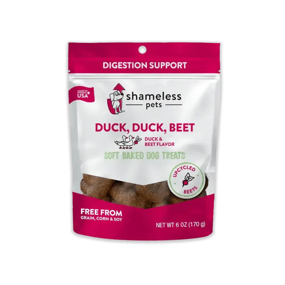 Shameless Pets Duck Duck Beet Soft Baked Dog Treats - Talis Us