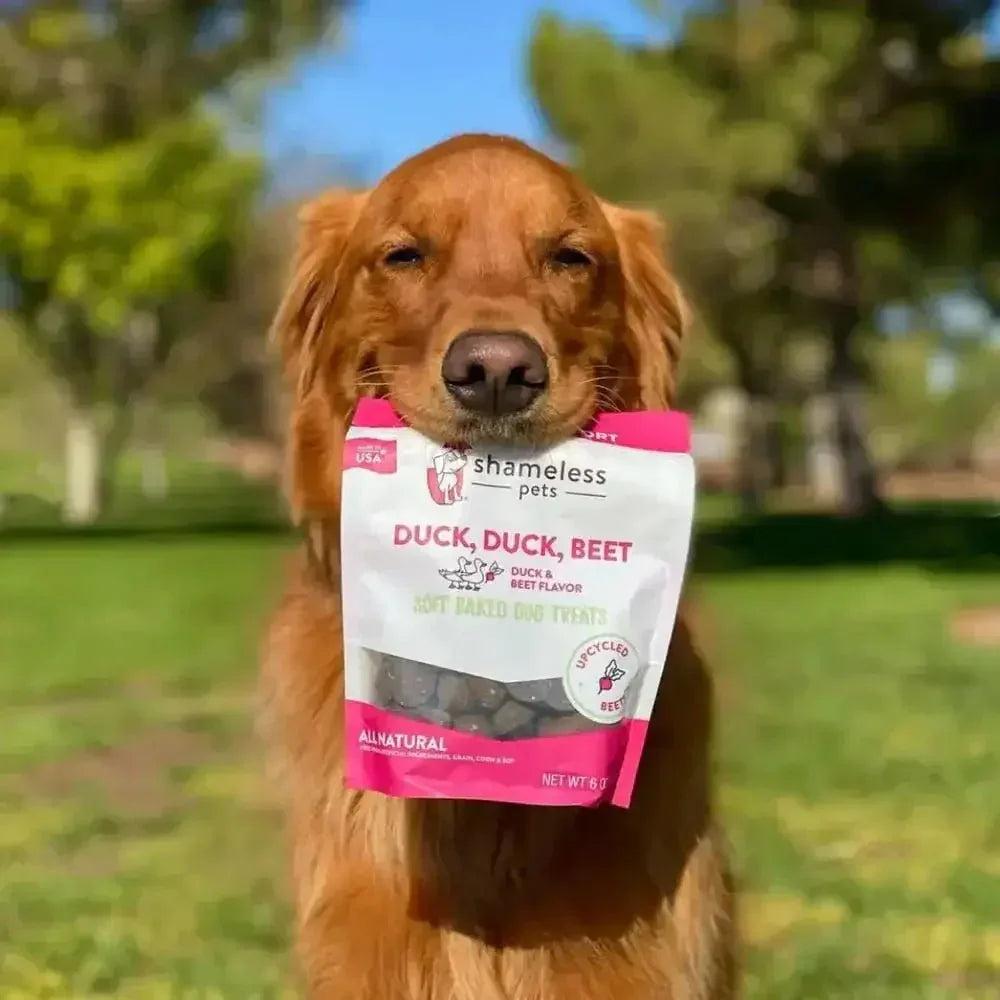 Shameless Pets Duck Duck Beet Soft Baked Dog Treats - Talis Us
