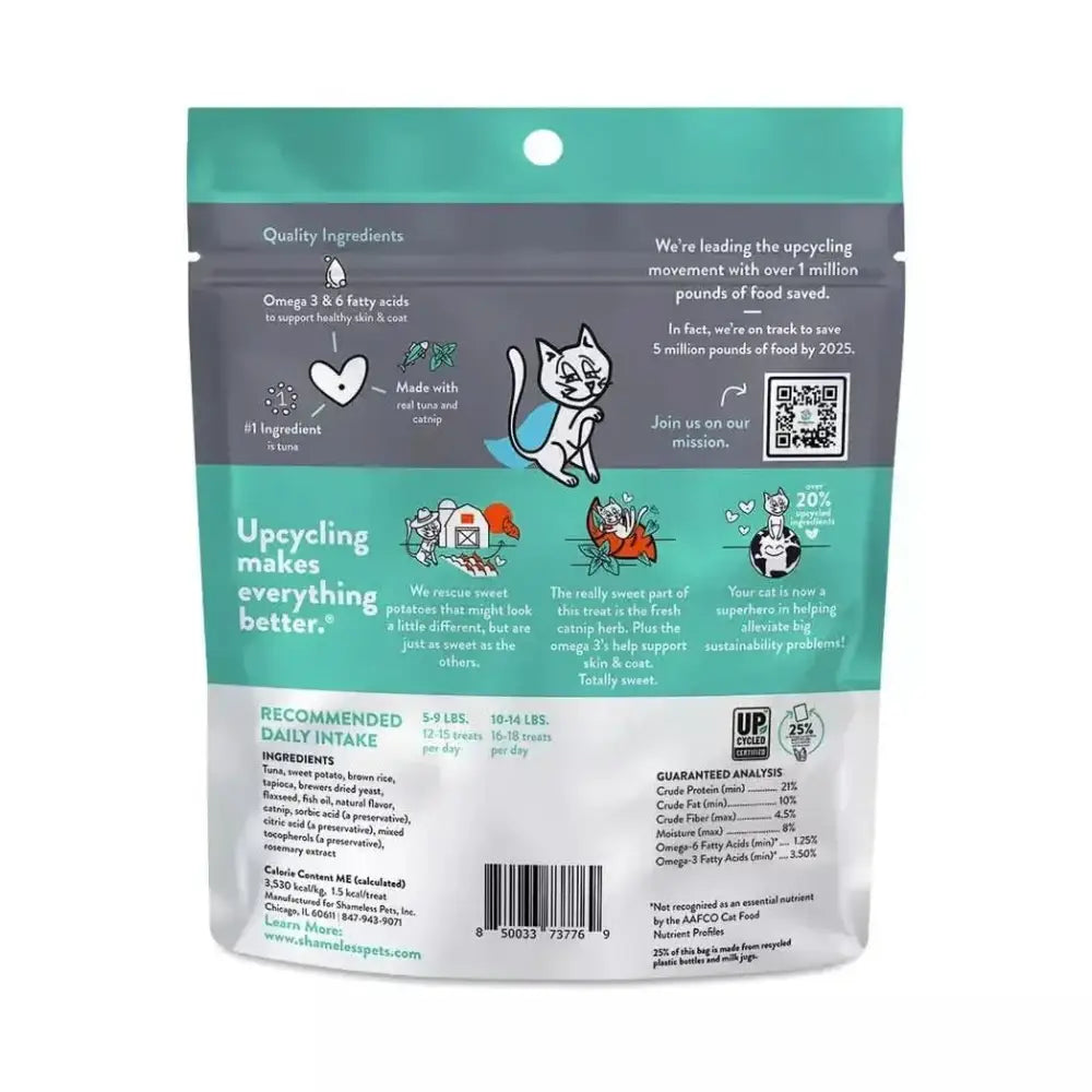 Shameless Pets Fintastic Catnip Crunchy Cat Treats 2.5oz - Talis Us