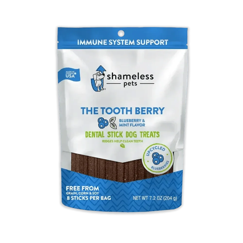Shameless Pets The Tooth Berry Dental Sticks Dog Treats - Talis Us