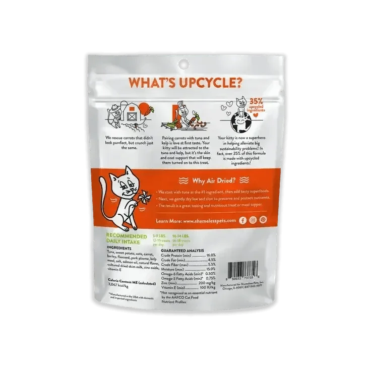 Shameless Pets You Tuna Me On Air - Dried Cat Treat & Topper - Talis Us