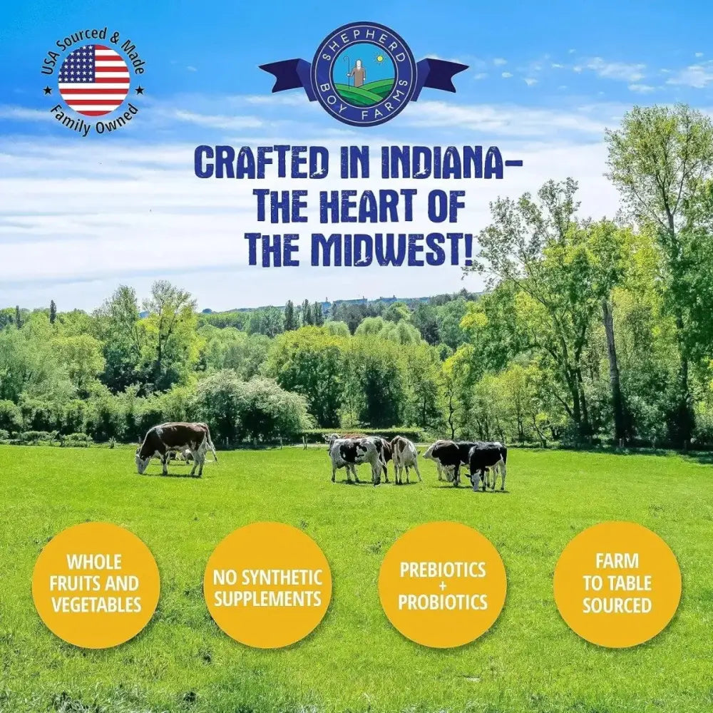 Shepherd Boy Farms Freeze Dried Bison Recipe Dog Food 14 oz - Talis Us