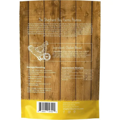 Shepherd Boy Farms Freeze Dried Chicken Breast Dog Treats - Talis Us