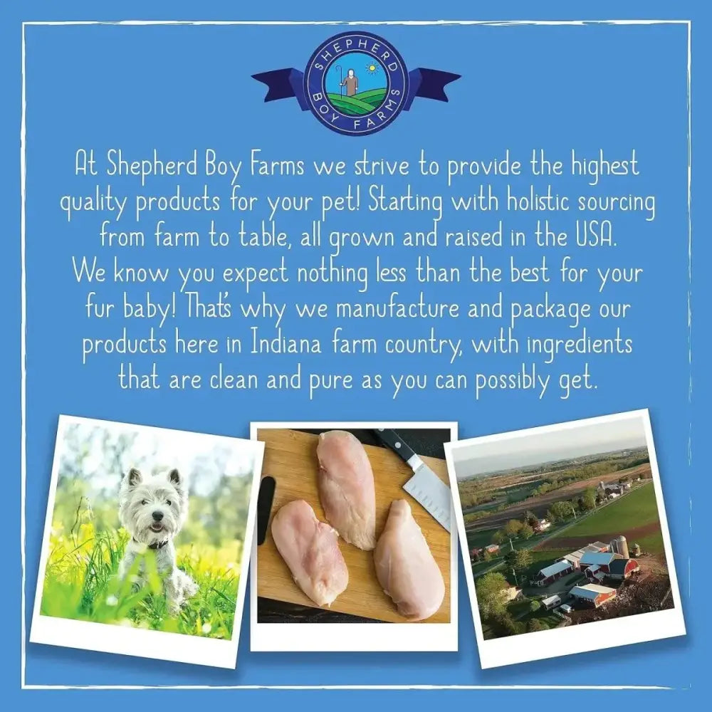 Shepherd Boy Farms Freeze Dried Chicken Breast Dog Treats - Talis Us