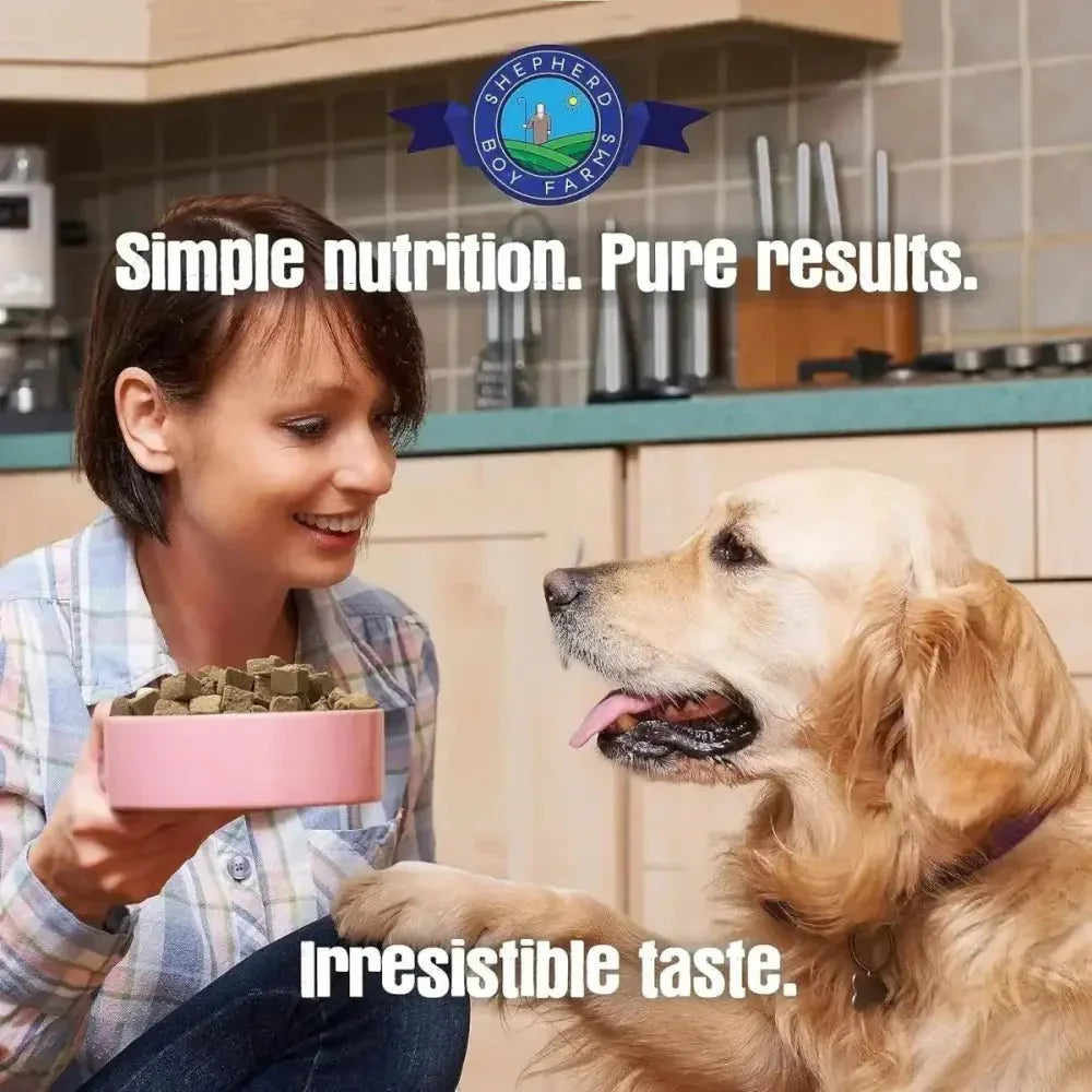 Shepherd Boy Farms Freeze Dried Chicken Recipe Dog Food 14oz - Talis Us