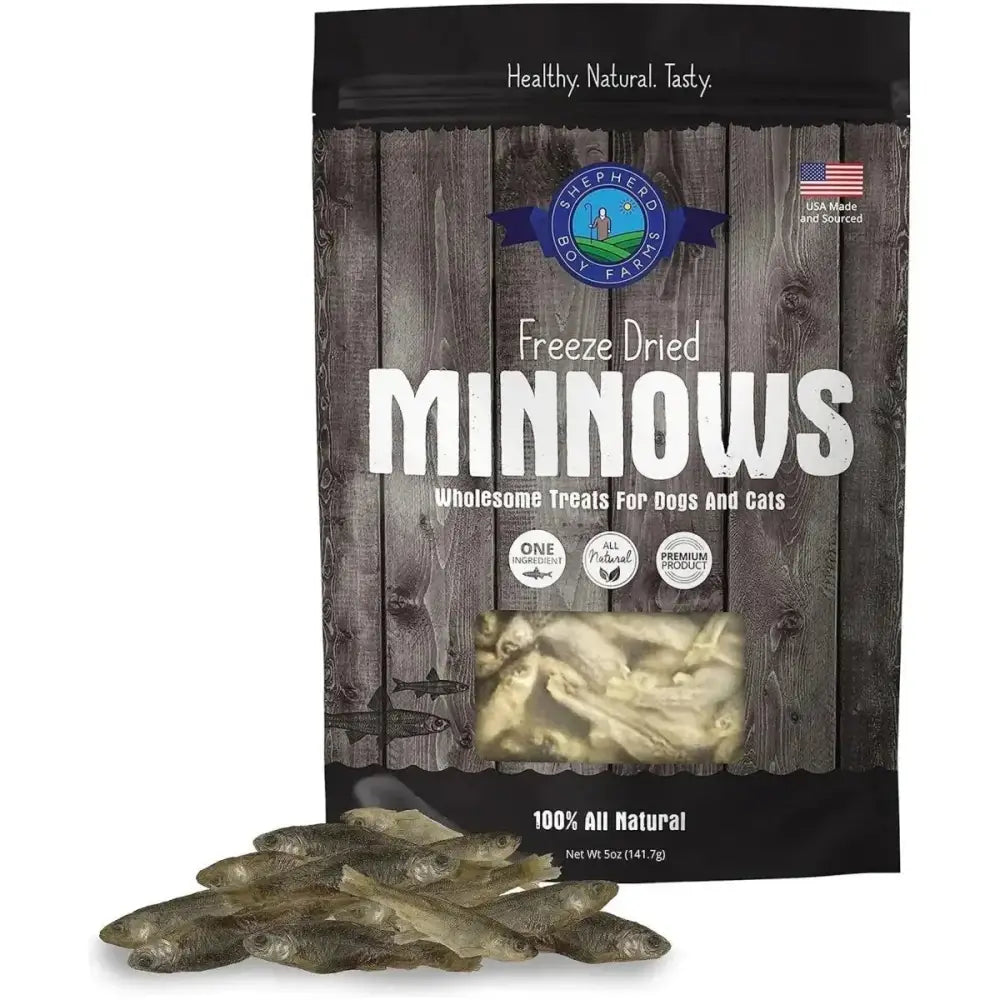 Shepherd Boy Farms Freeze Dried Minnow Dog Treats - Talis Us