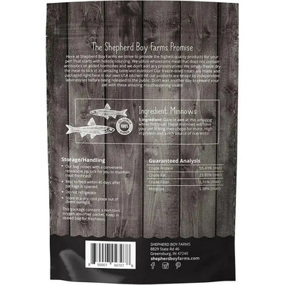 Shepherd Boy Farms Freeze Dried Minnow Dog Treats - Talis Us
