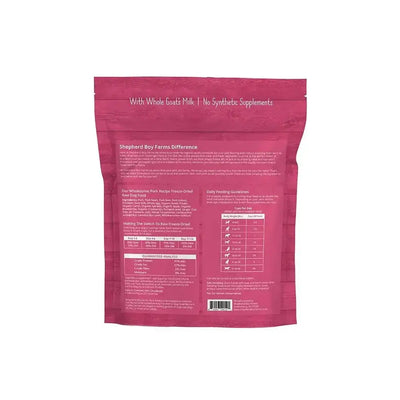 Shepherd Boy Farms Freeze - Dried Pork Recipe Dog Food 14oz - Talis Us