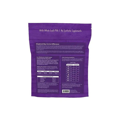 Shepherd Boy Farms Freeze - Dried Rabbit Recipe Dog Food 14oz - Talis Us