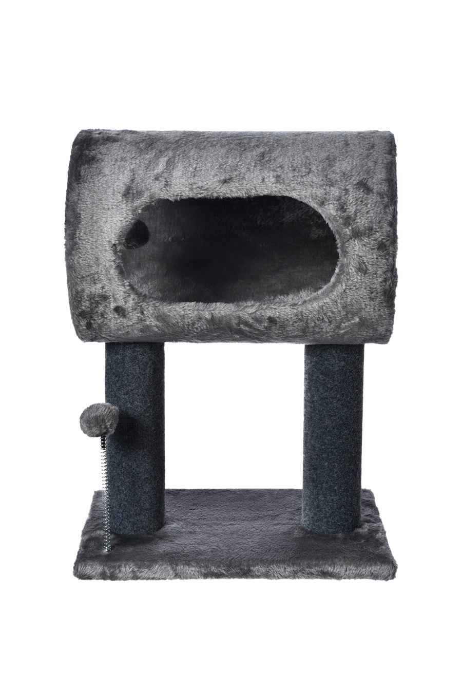 Max & Marlow Tunnel 2 Level Cat Tree w/ Toy