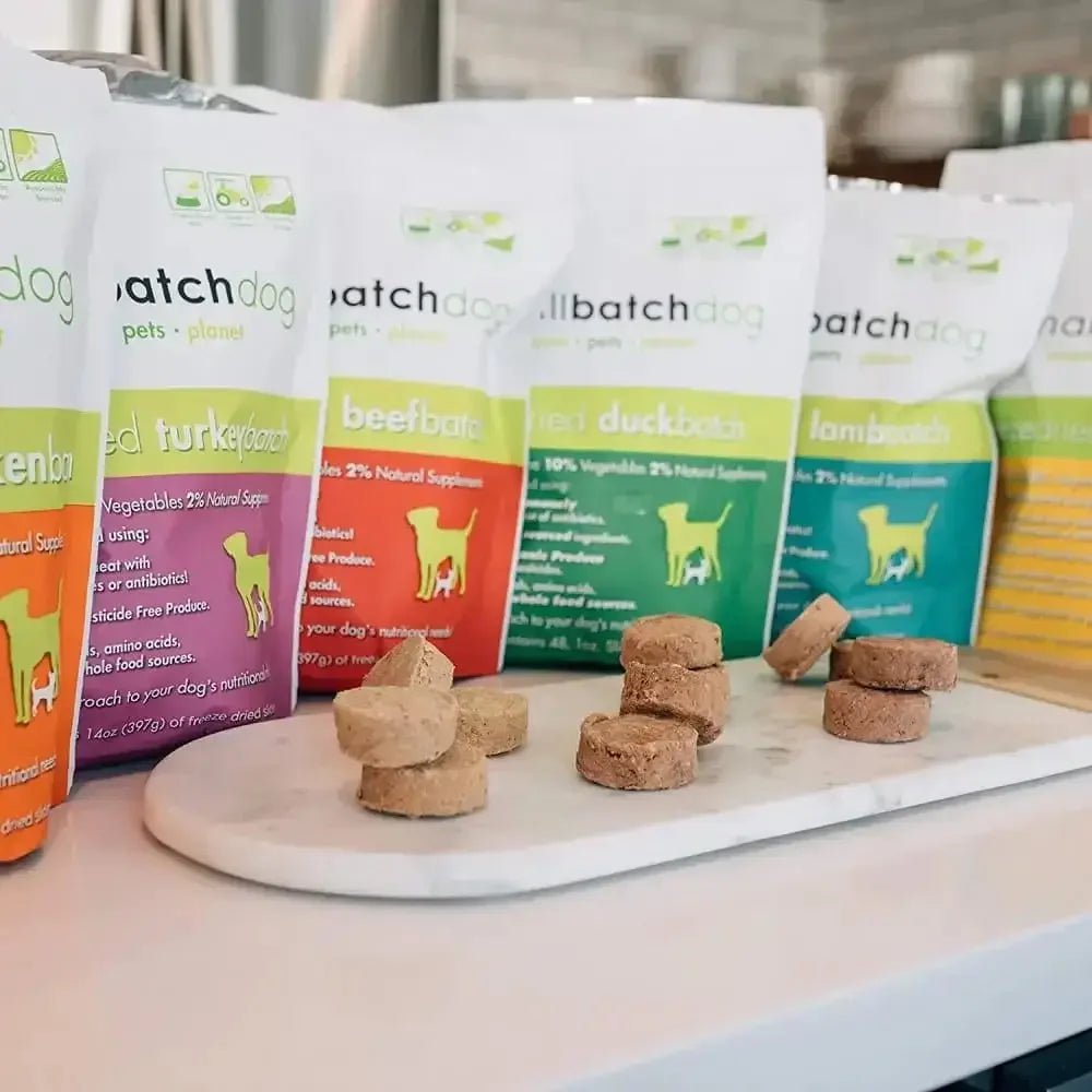 Smallbatch Pets Freeze - Dried Premium Raw Food Diet for Dogs, Beefbatch Sliders Dog Food - Talis Us