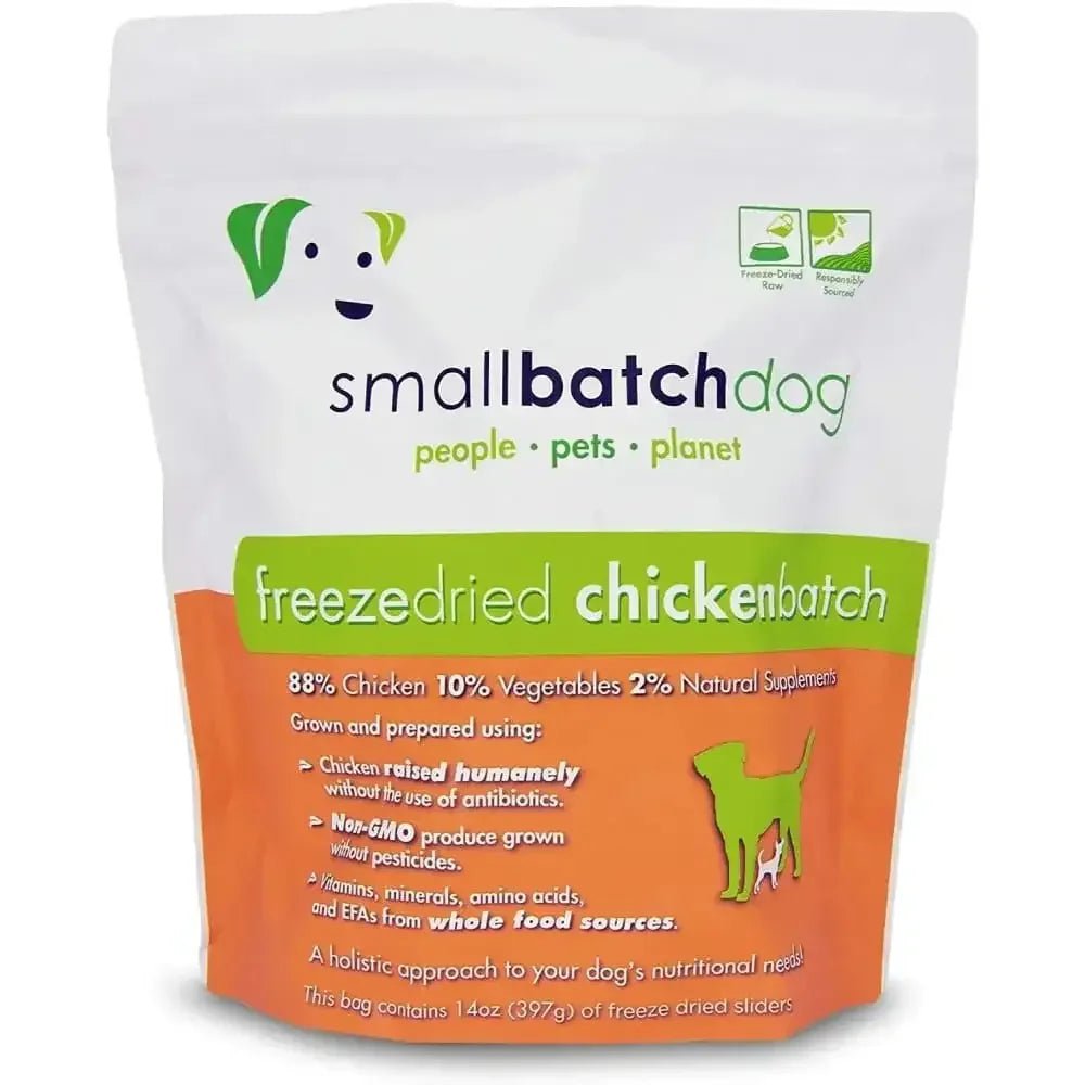 Smallbatch Pets Freeze - Dried Premium Raw Food Diet for Dogs, Chicken Sliders Dog Food - Talis Us