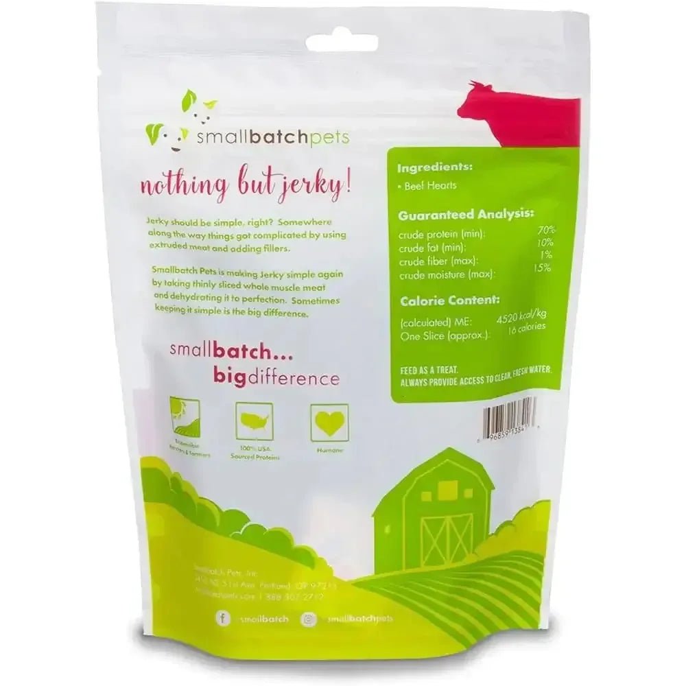 Smallbatch Pets Premium Beef Jerky Treat for Dogs and Cats, 4 oz - Talis Us