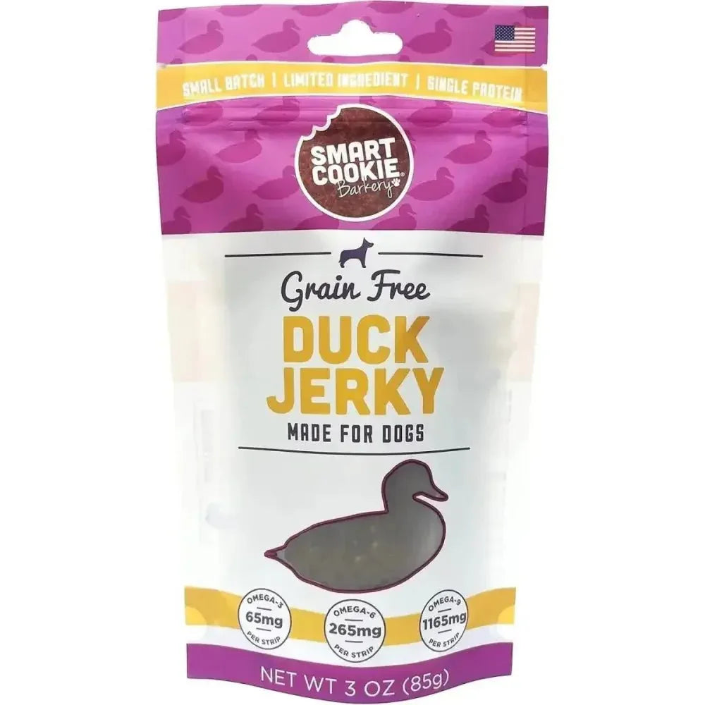 Smart Cookie Duck Jerky Treats – Hypoallergenic, Grain - Free & Packed with Omega Oils - Talis Us