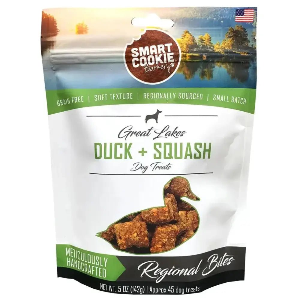 Smart Cookie Grain - Free Duck & Squash Dog Treats – Perfect for Dogs with Allergies 5oz - Talis Us