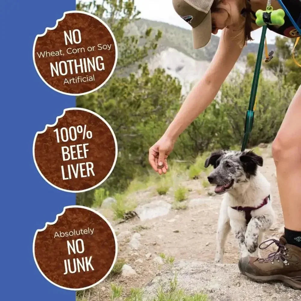 Smart Cookie Low - Calorie Freeze - Dried Liver Treats – Perfect for Training and Topping 2oz - Talis Us