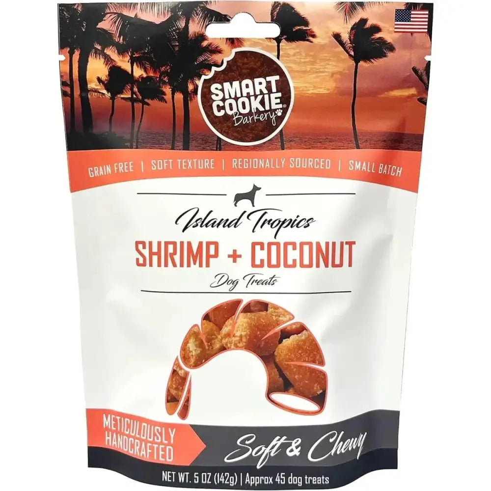 Smart Cookie Shrimp & Coconut Grain - Free Soft & Chewy Dog Treats 5oz - Talis Us